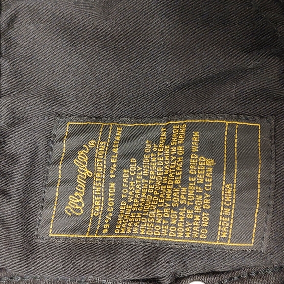 😎 EUC Wrangler Brand Smooth Edition Men's/Unisex Use Slim Jeans, 33 - Picture 4 of 12